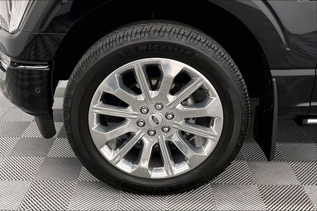 Used 2023 Agate Black Metallic Ford Limited image 10