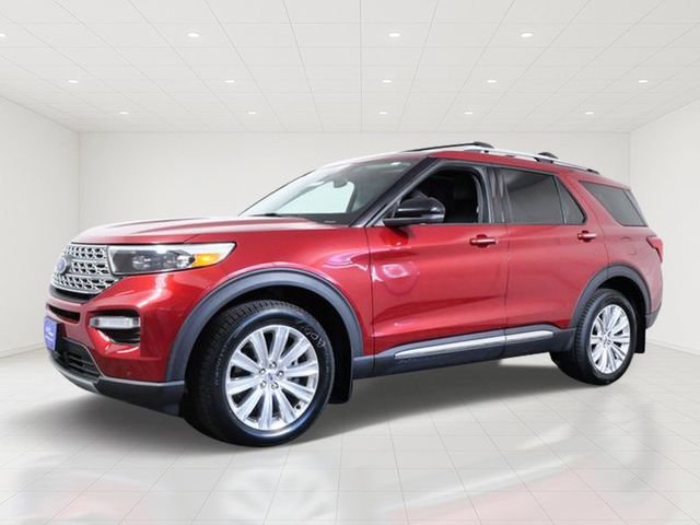 Certified Used 2021 Red Ford Limited image 3