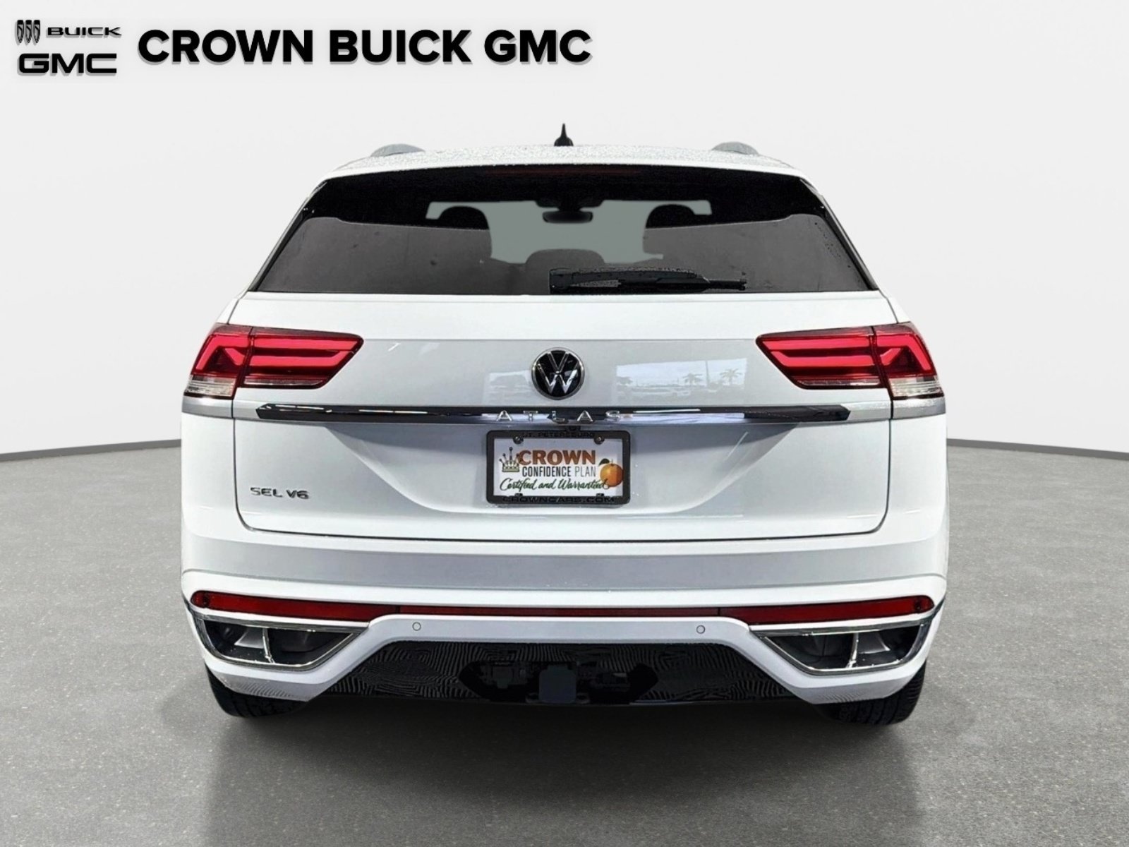 Used 2020 Pure White Volkswagen 3.6L V6 SEL R-Line image 6