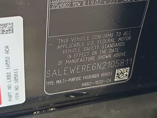 Used 2022 Black Land Rover  image 36
