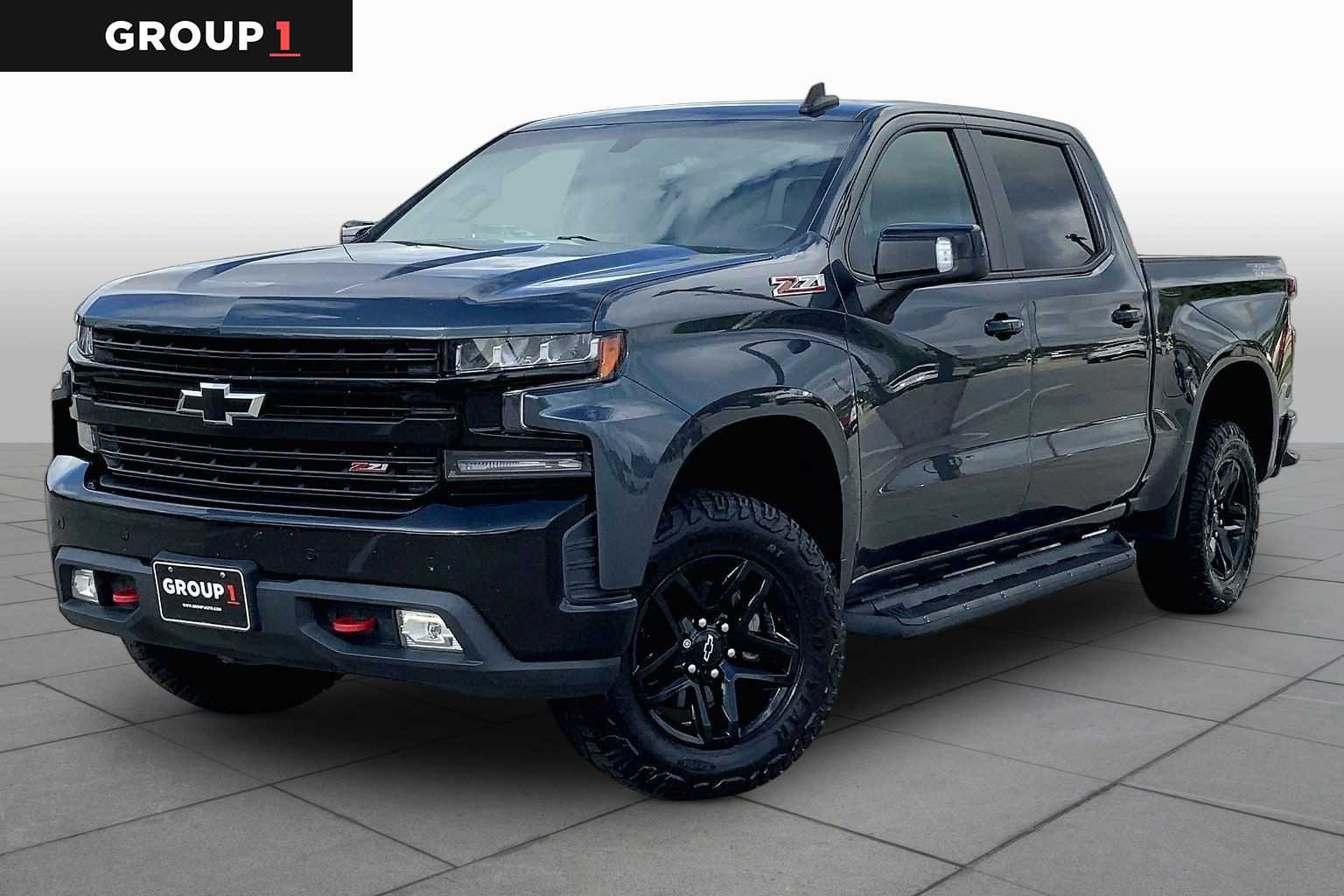 Used 2020 SHADOW GRAY METALLIC Chevrolet LT Trail Boss image 1