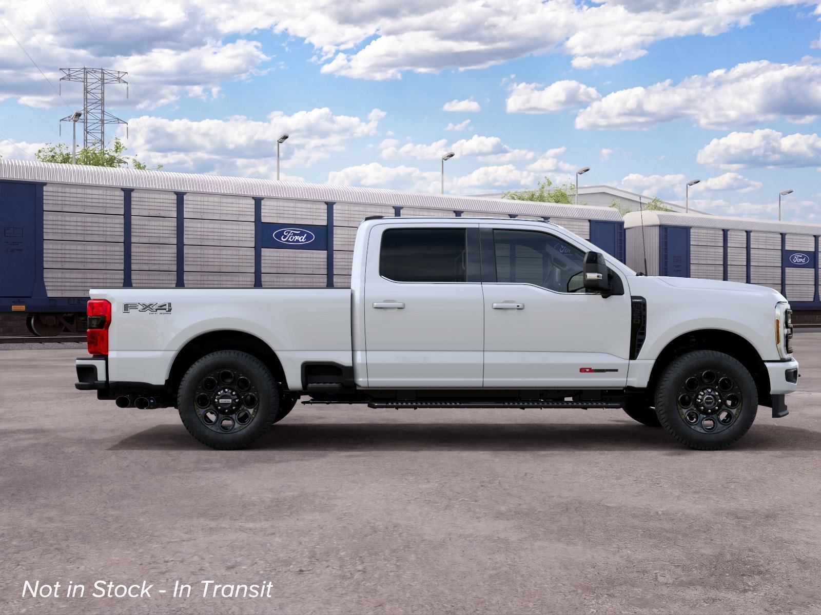 New 2027 Star White Metallic Tri-Coat Ford LARIAT image 5