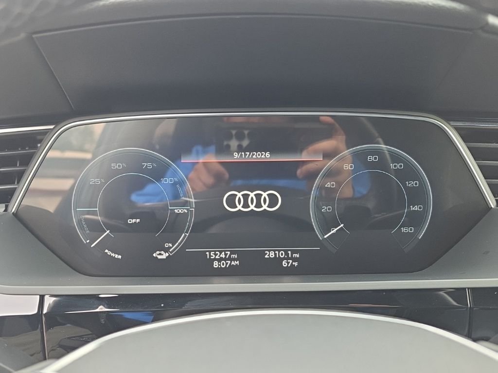 Used 2023 Blue Metallic Audi S line Prestige image 12