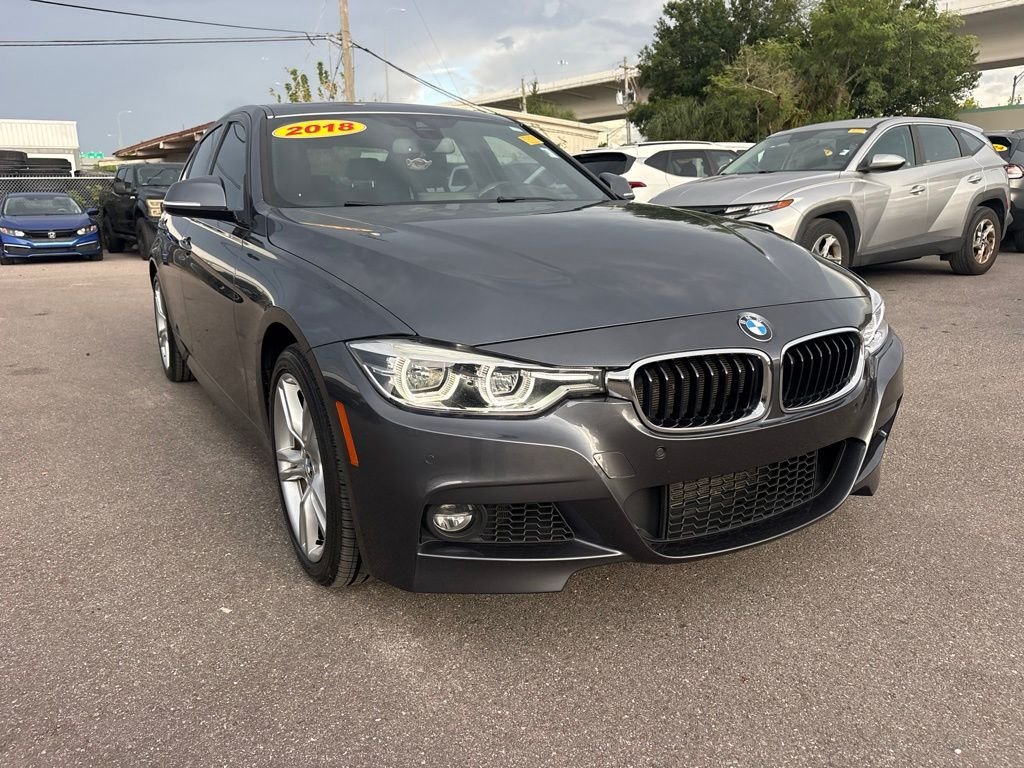 Used 2018 Gray BMW 340i xDrive image 1