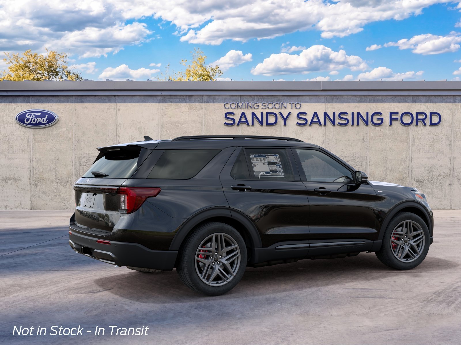New 2027 Agate Black Metallic Ford ST-Line image 6