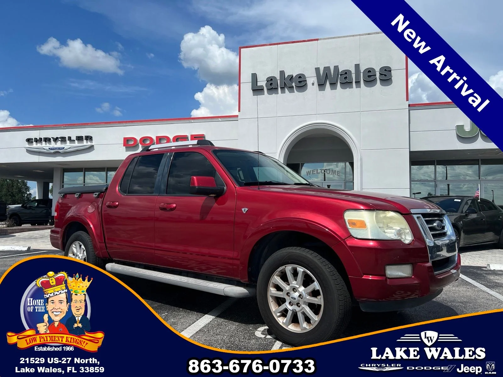 Used 2007 Red Ford Limited image 1