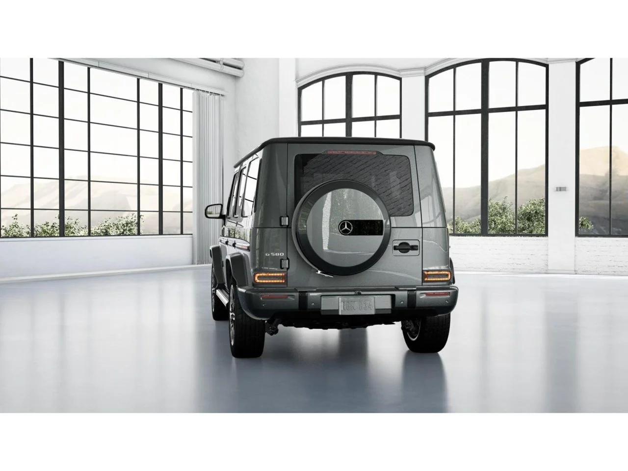 New 2027 MANUFAKTUR Graphite Metallic Mercedes-Benz G 580 image 26