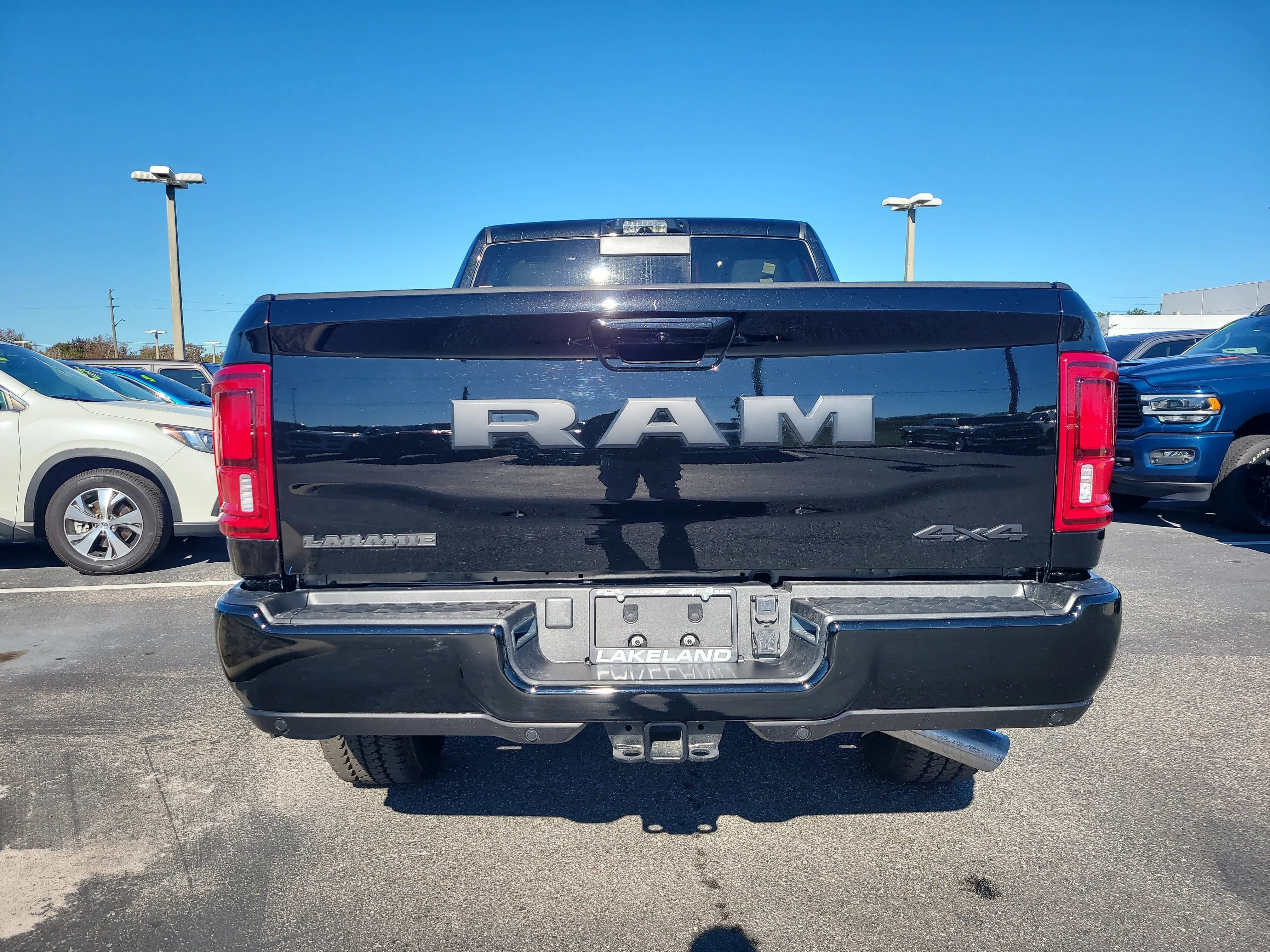 New 2026 Diamond Black Crystal Pearlcoat Ram Laramie image 7