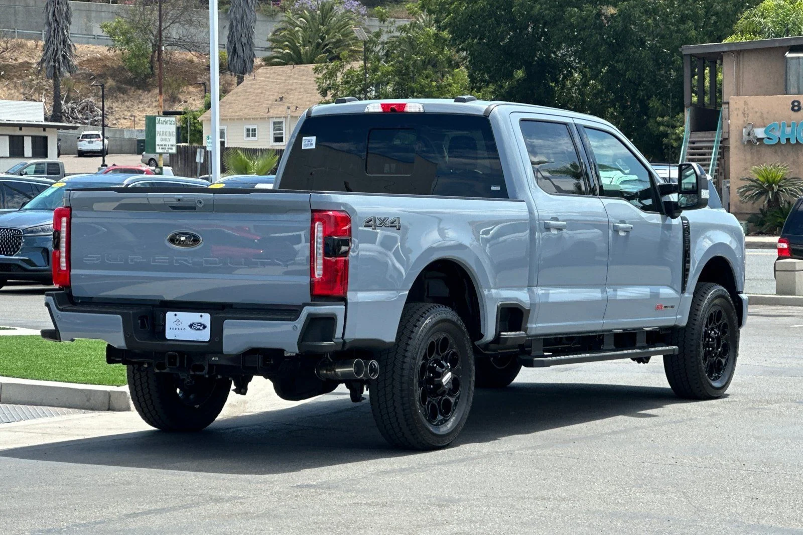 New 2026 Glacier Gray Metallic Tri-Coat Ford F-250® Lariat® image 3