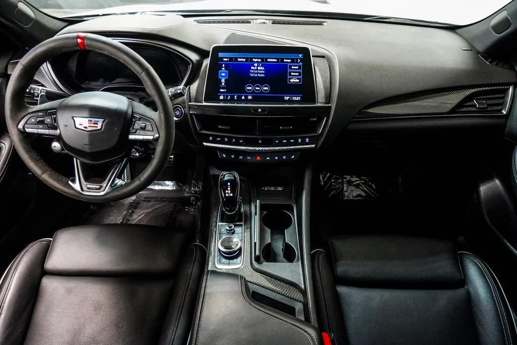 Used 2022 Black Cadillac V-Series image 12