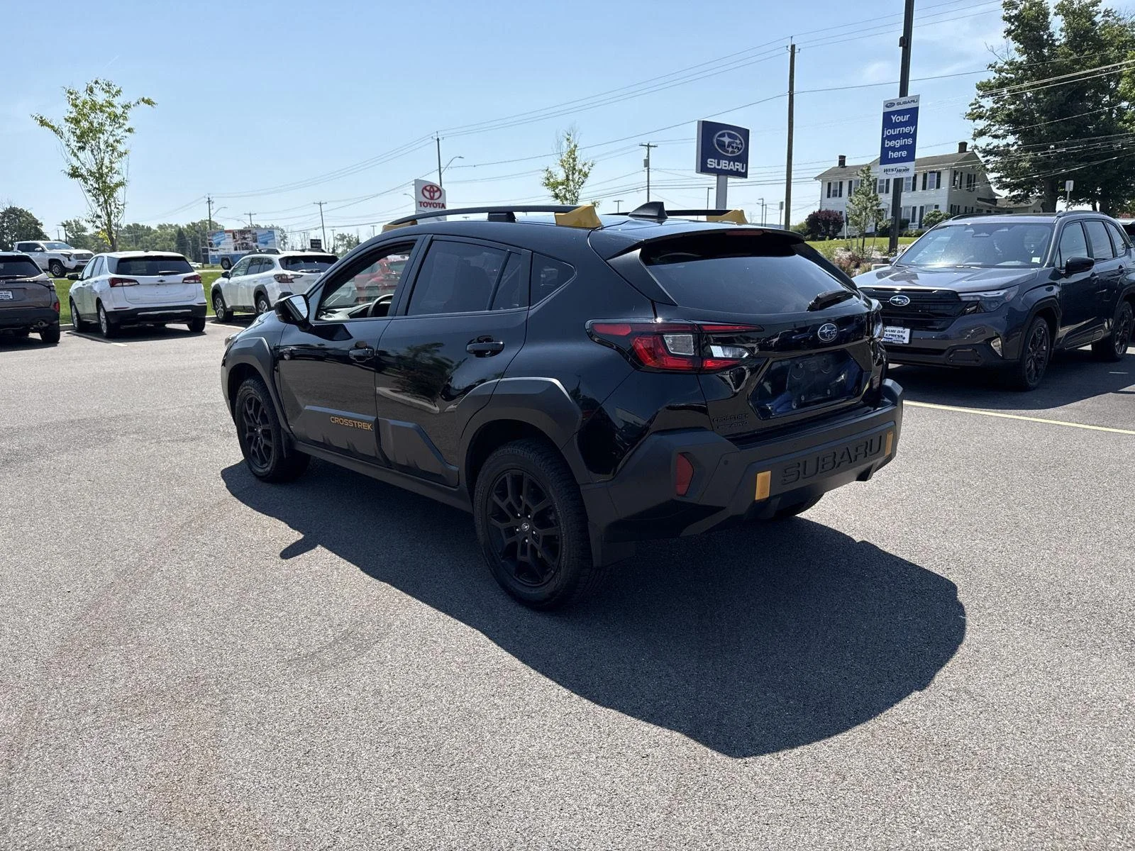 Used 2024 Crystal Black Silica Subaru Wilderness image 5