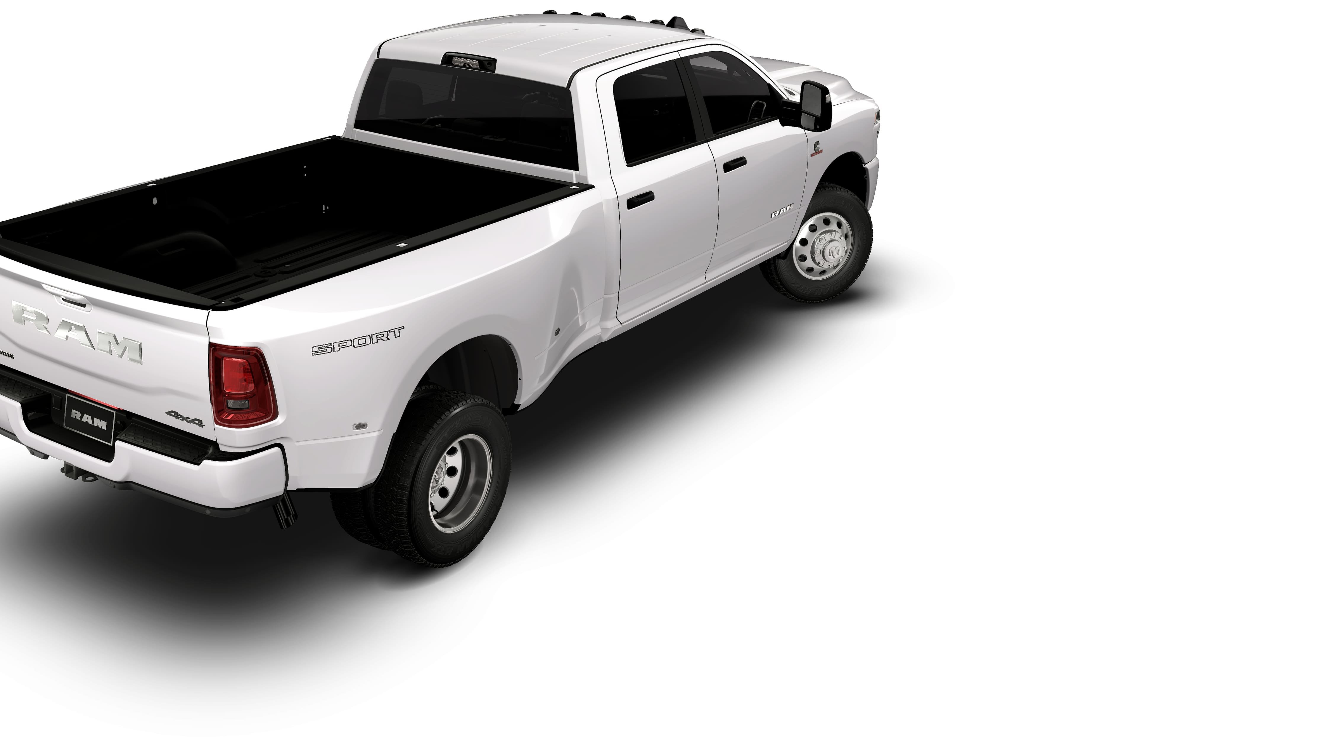 New 2026 Bright White Clear-Coat Exterior Paint RAM BIG HORN image 14