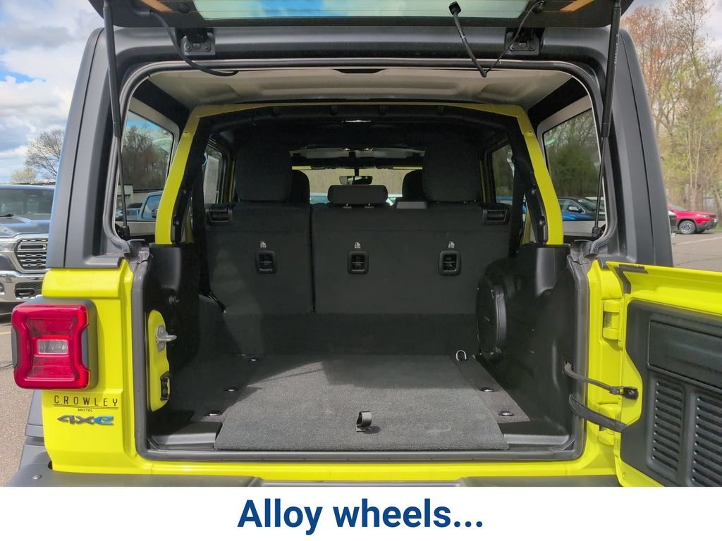 Certified Used 2023 Yellow Jeep Rubicon 4xe image 26