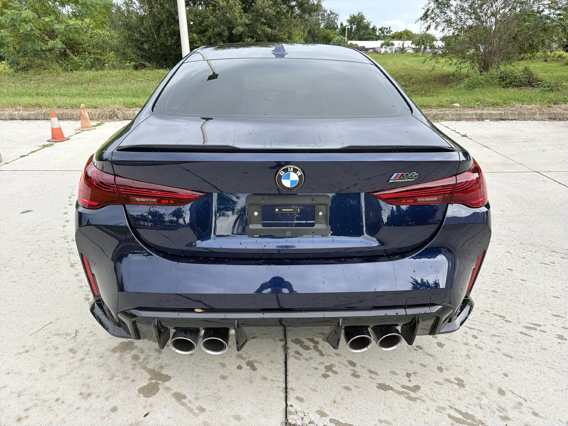 Used 2025 Tanzanite Blue II Metallic BMW Competition image 6