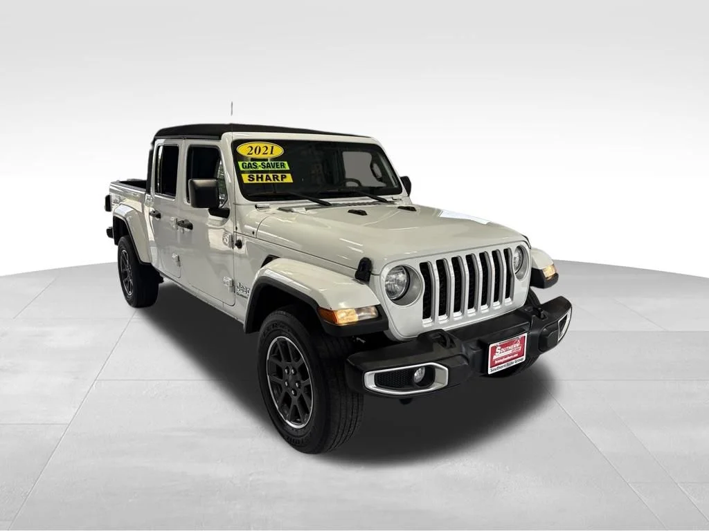 Used 2021 White Jeep Overland image 8