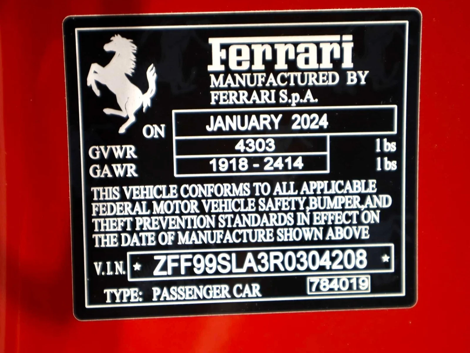 Used 2024 Rosso Corsa Ferrari Coupe image 38