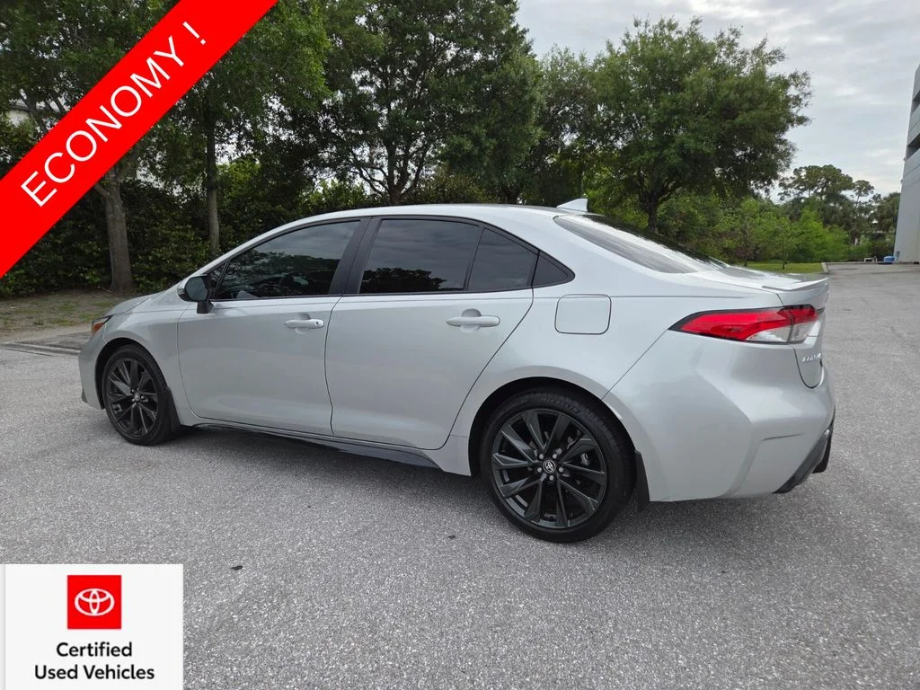 Certified Used 2025 Silver Toyota SE image 9