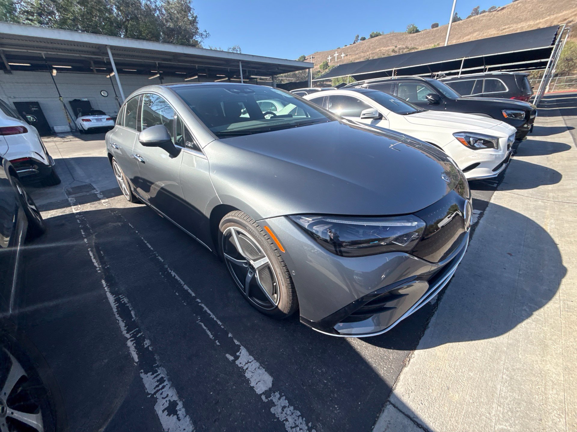 Certified Used 2024 Gray Mercedes-Benz 350 Sedan image 3
