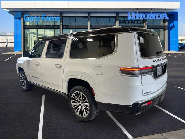 Used 2024 Bright White Clearcoat Jeep Series III image 3
