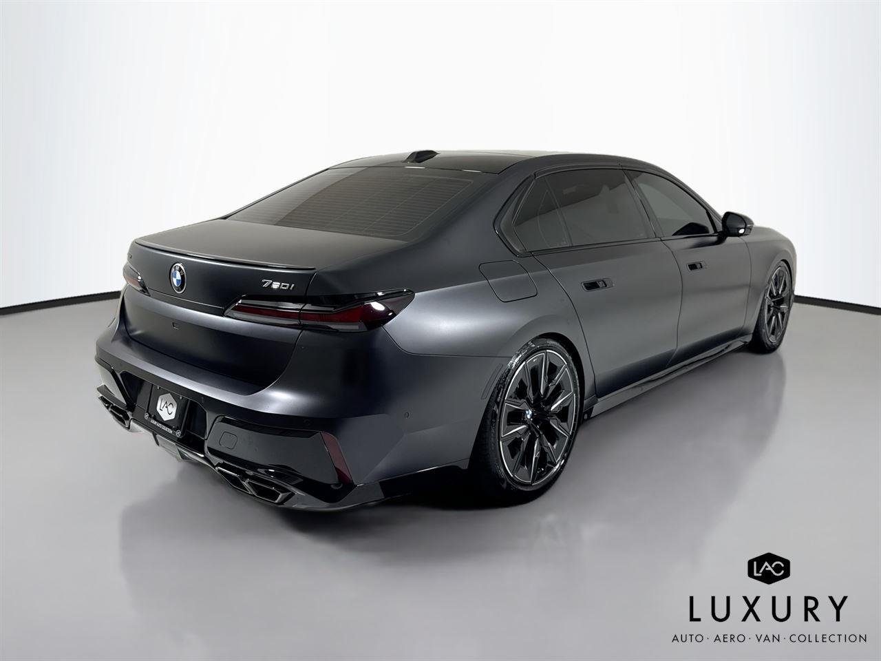 Used 2025 Frozen Deep Grey BMW 760i xDrive | Rear TV | Frozen Paint | B&W Sound System image 6