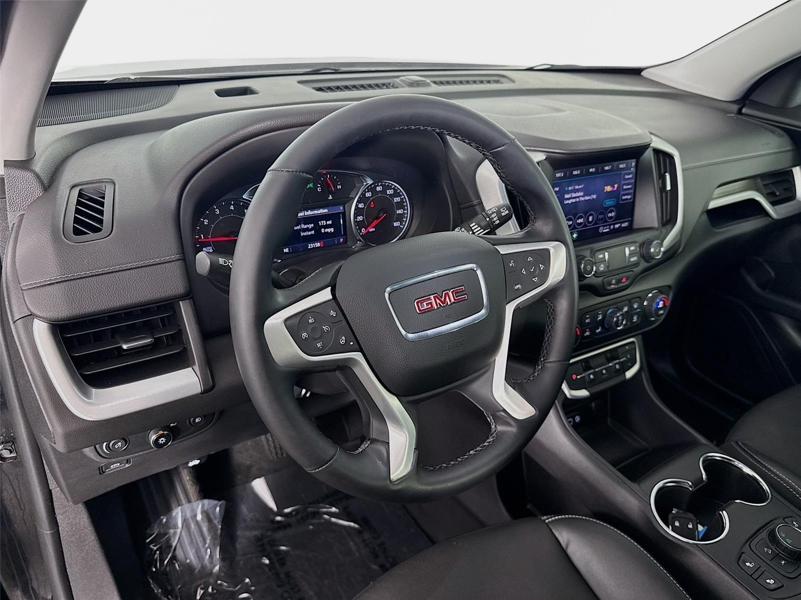 Used 2023 Ebony Twilight Metallic GMC SLT image 9