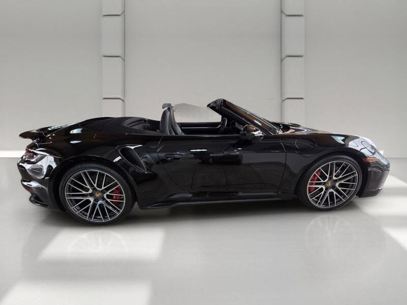 Used 2022 Black PORSCHE TURBO CABRIOLET image 6