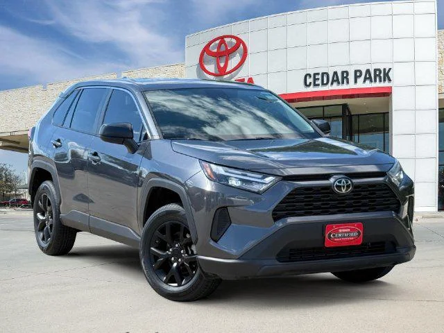 Certified Used 2023 MAGNETIC GRAY MET. Toyota LE image 1