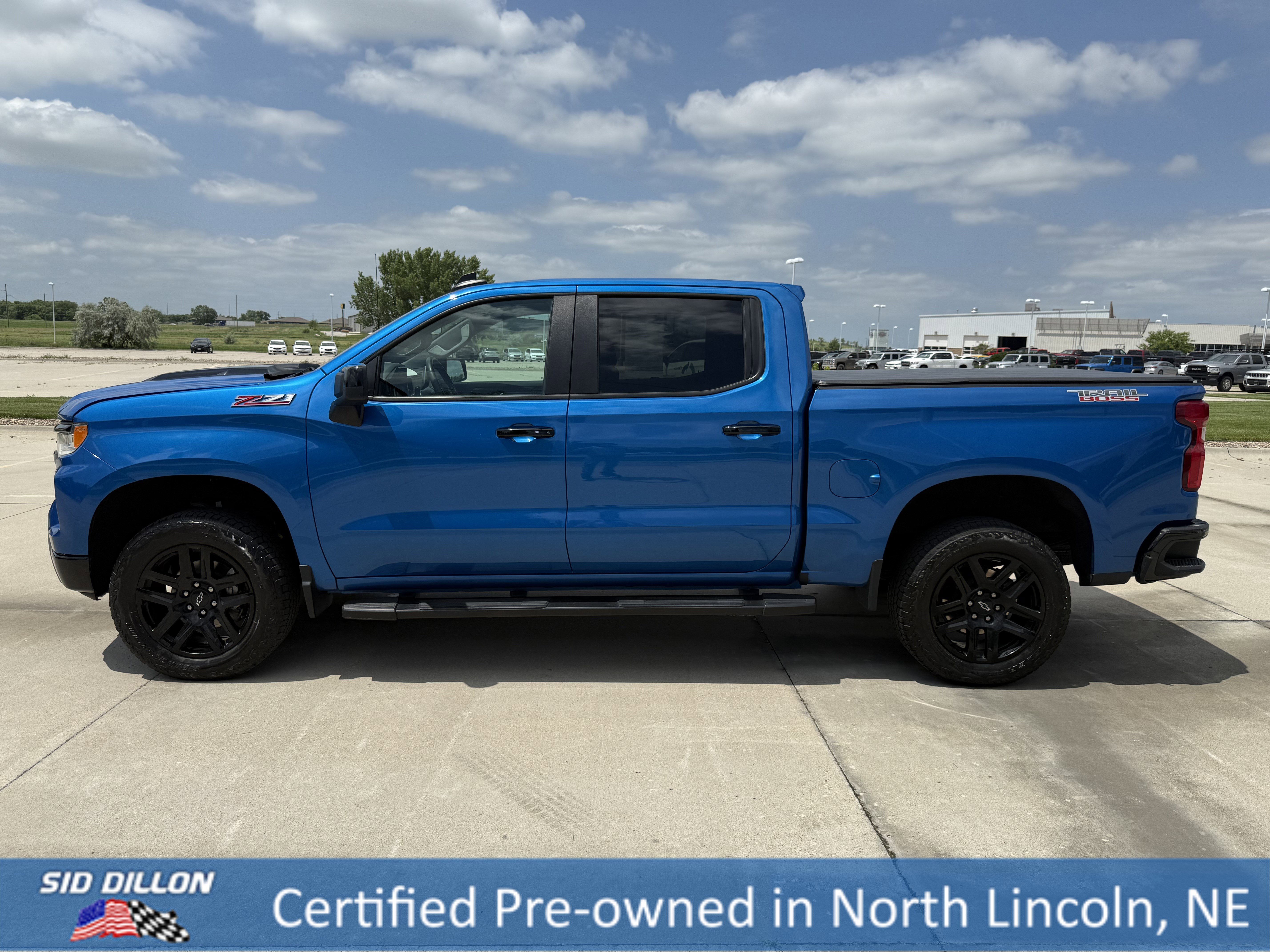Used 2023 Glacier Blue Metallic Chevrolet LT Trail Boss image 2
