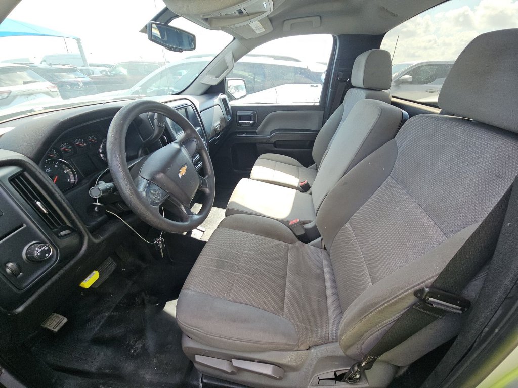 Used 2018 Silver Ice Metallic Chevrolet Work Truck image 8