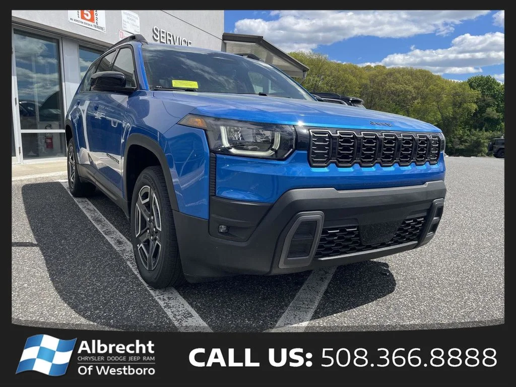 New 2026 Hydro Blue Pearl-Coat Exterior Paint Jeep Laredo image 7
