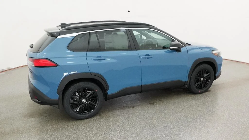 New 2026 Cavalry Blue with Jet Black roof Toyota Hybrid XSE image 44