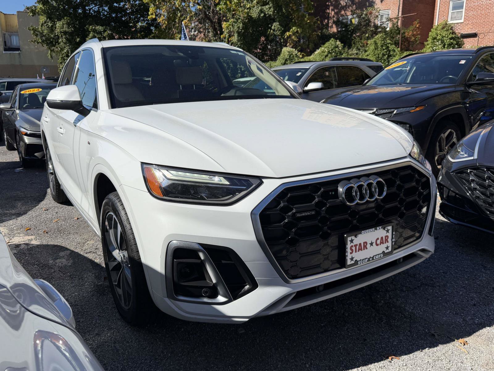 Used 2022 White Audi S line Premium Plus image 1