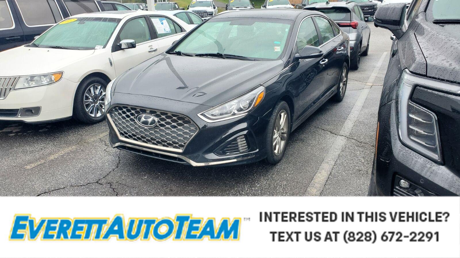 Used 2019 Phantom Black Hyundai SEL image 1