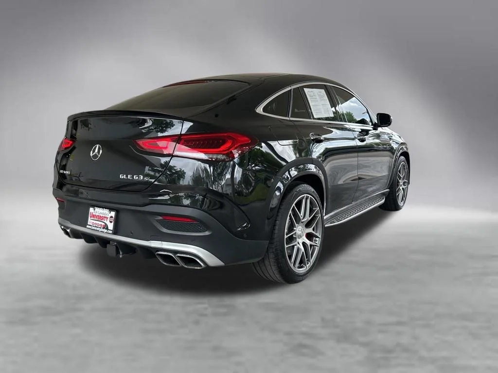 Used 2022 Black Mercedes-Benz GLE 63 S AMG® image 3