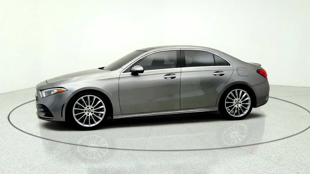 Used 2019 Mountain Grey Metallic Mercedes-Benz A 220 Sedan w/ AMG® Line & Premium Pkgs + 19