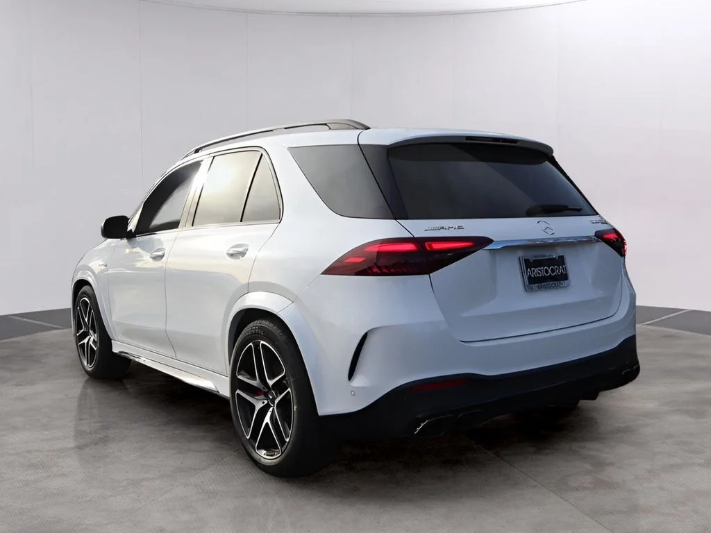 New 2025 MANUFAKTUR Moonlight White Metallic Mercedes-Benz GLE 63 S AMG® image 5