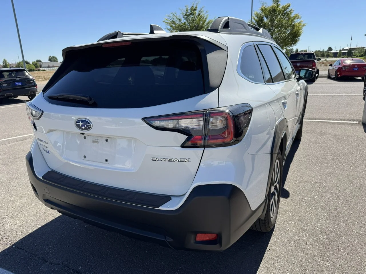 Certified Used 2024 Crystal White Pearl Subaru Premium image 3