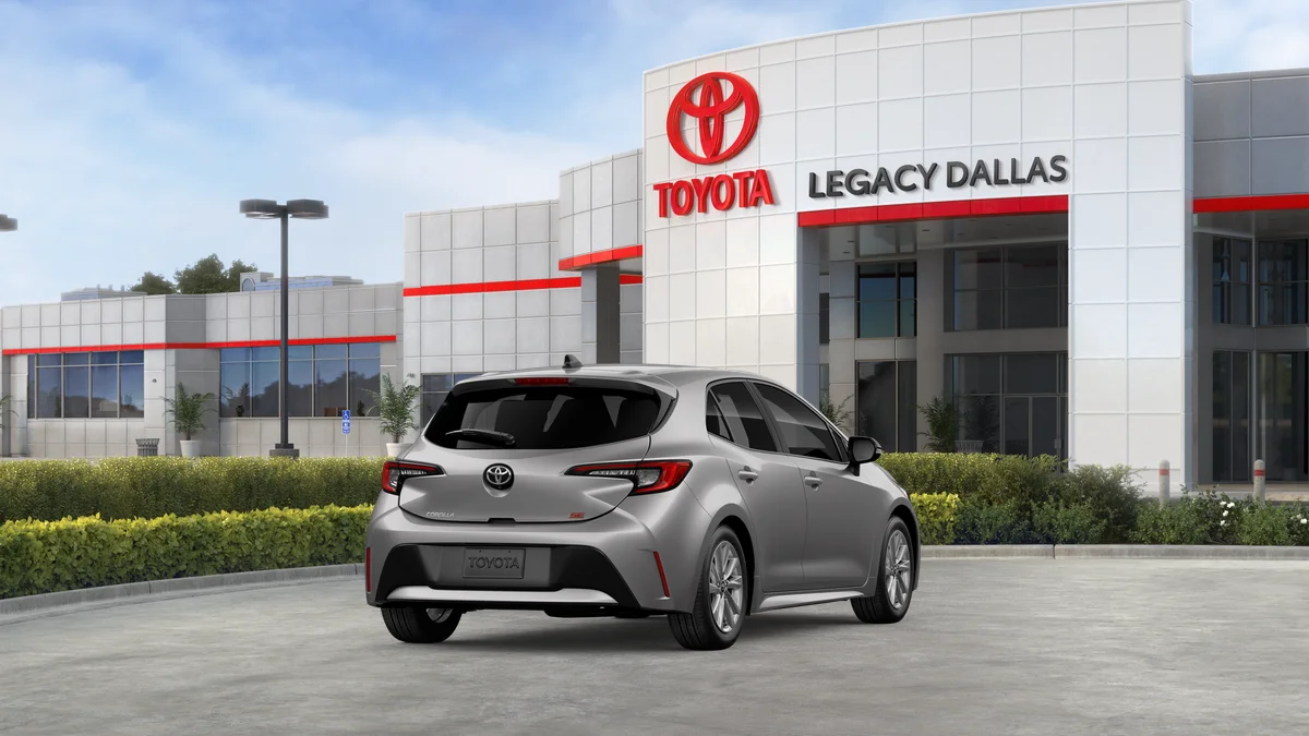 New 2027 Classic Silver Metallic Toyota SE image 37