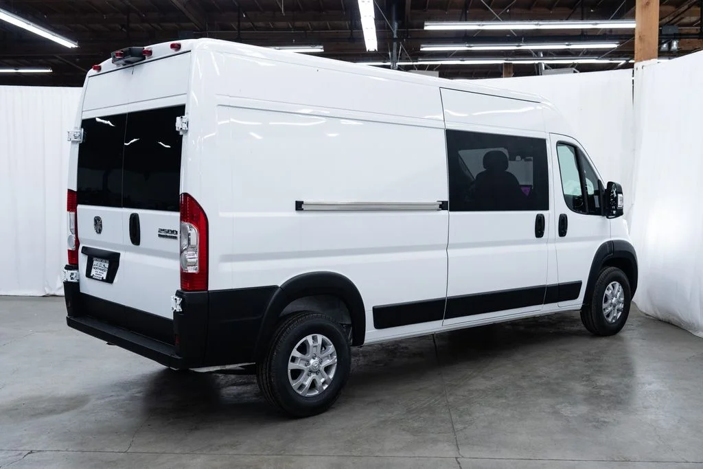 New 2026 Bright White Clear-Coat Exterior Paint RAM High Roof image 6