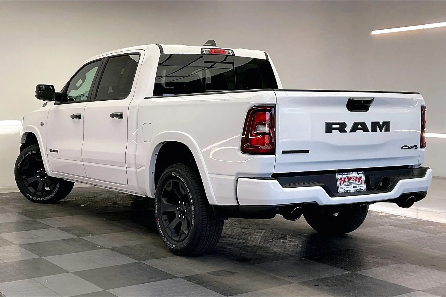 New 2026 Bright White Clearcoat RAM Big Horn image 2