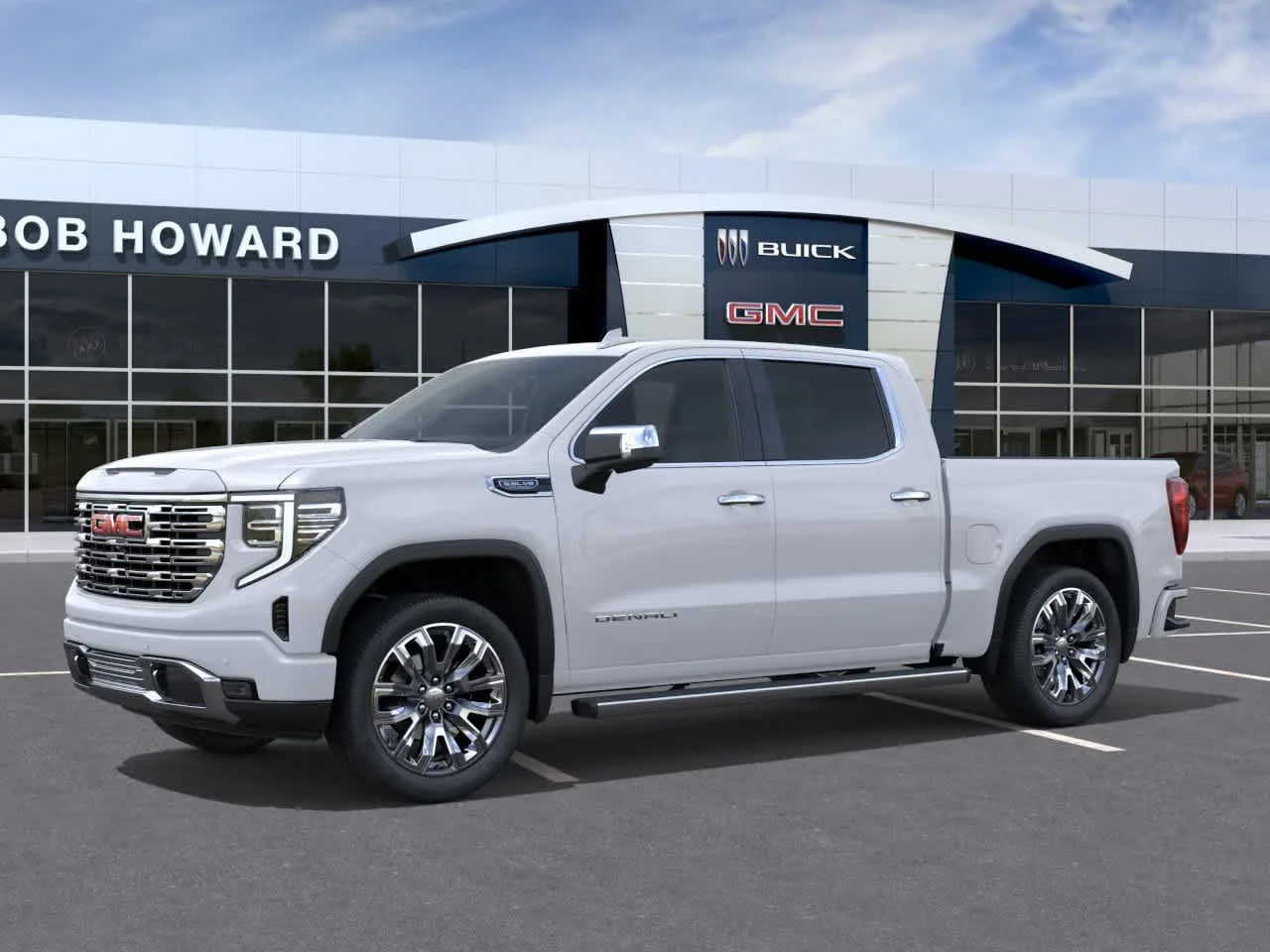 New 2026 Glacier White Tricoat GMC Denali image 2