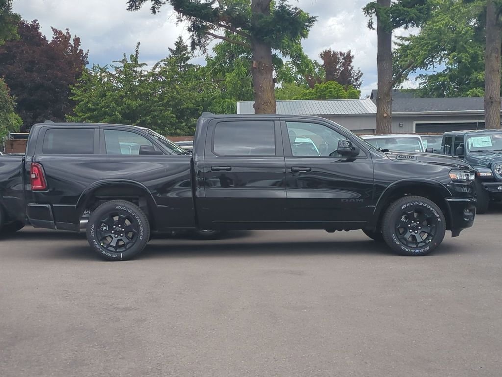 New 2026 Diamond Black Crystal Pearl-Coat Exterior Paint RAM Big Horn/Lone Star image 8