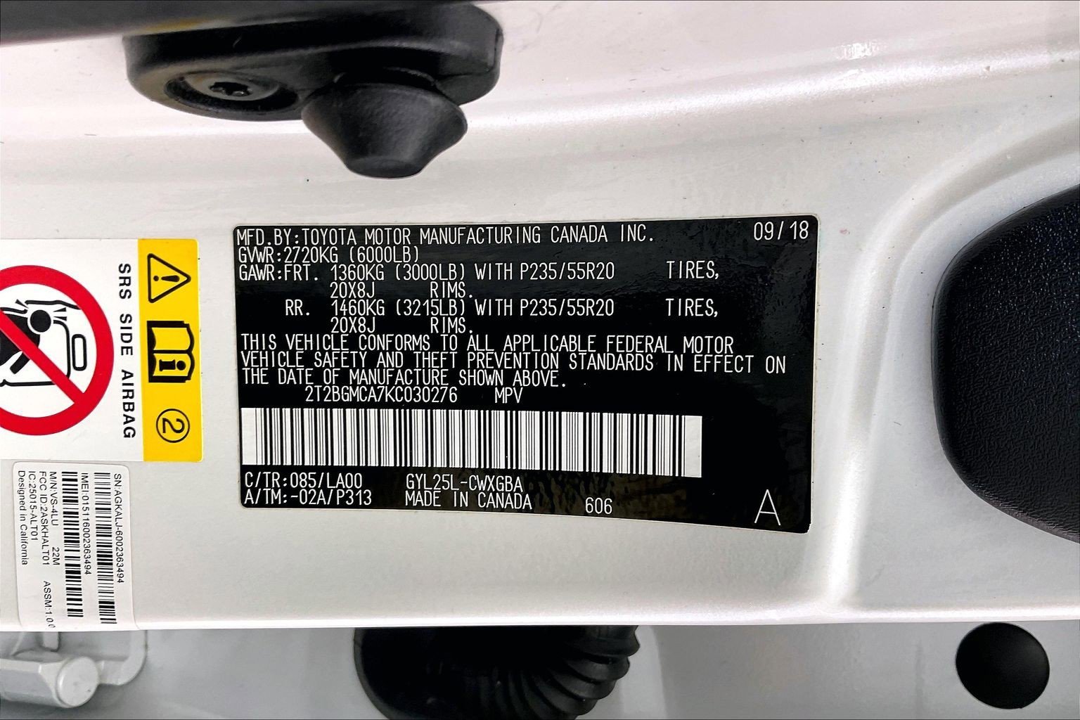 Used 2019 Eminent White Pearl Lexus RX 450h image 34