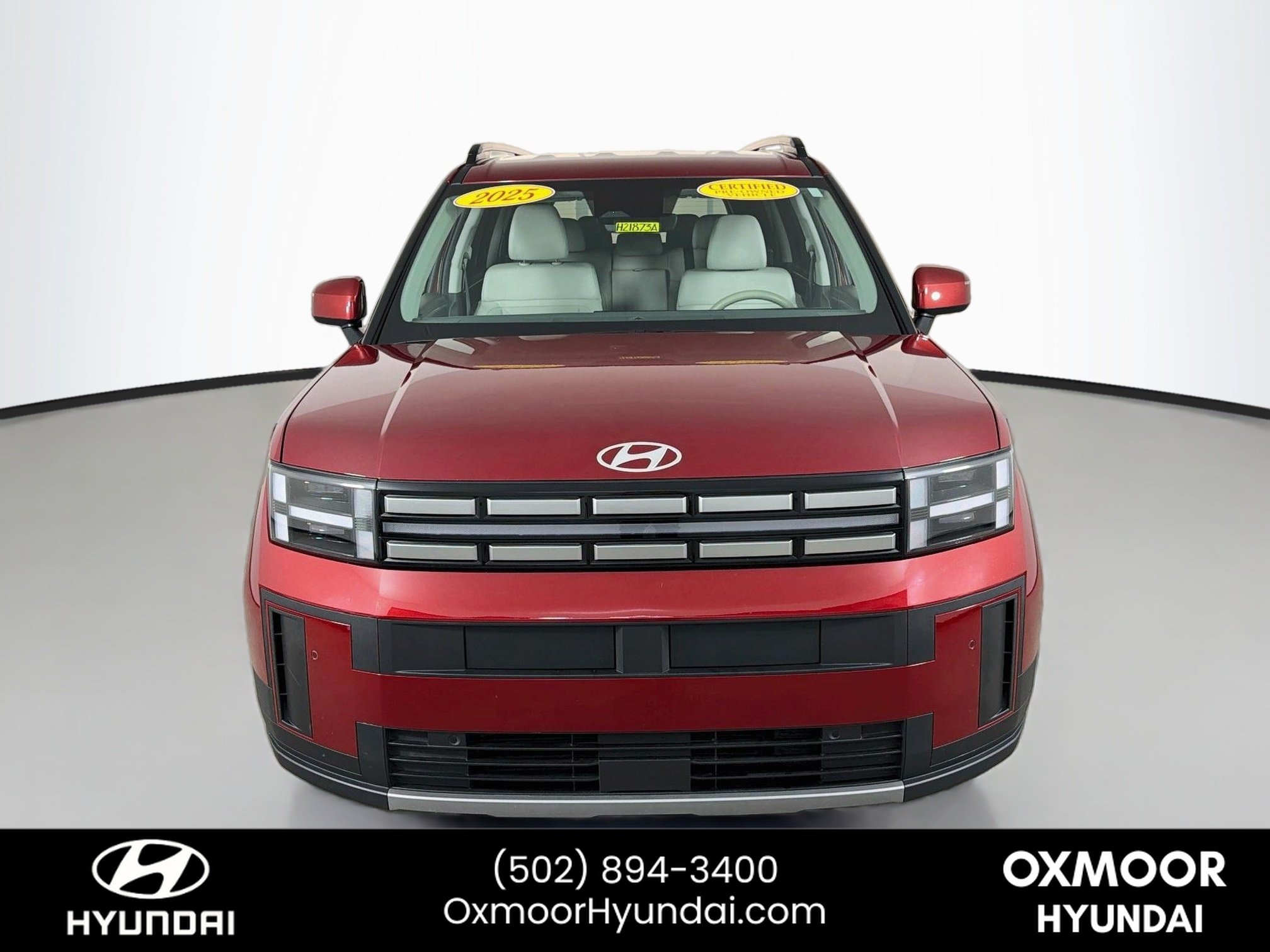 Used 2025 Ultimate Red Hyundai SEL image 2