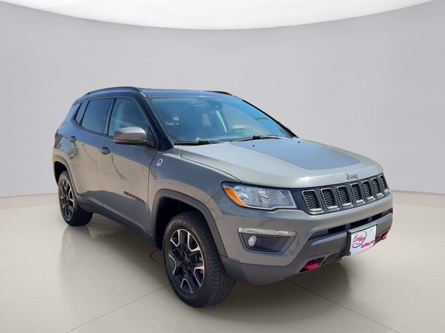 Used 2021 Gray Jeep TRAILHAWK image 7