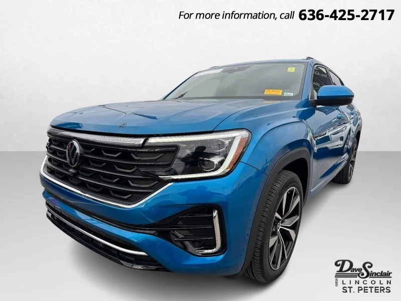 Used 2025 Mountain Lake Blue Metallic Volkswagen 2.0T SEL Premium R-Line 4MOTION image 1