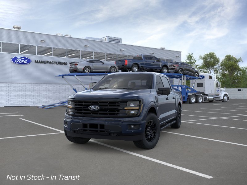 New 2026 Antimatter Blue Metallic Ford XLT image 3