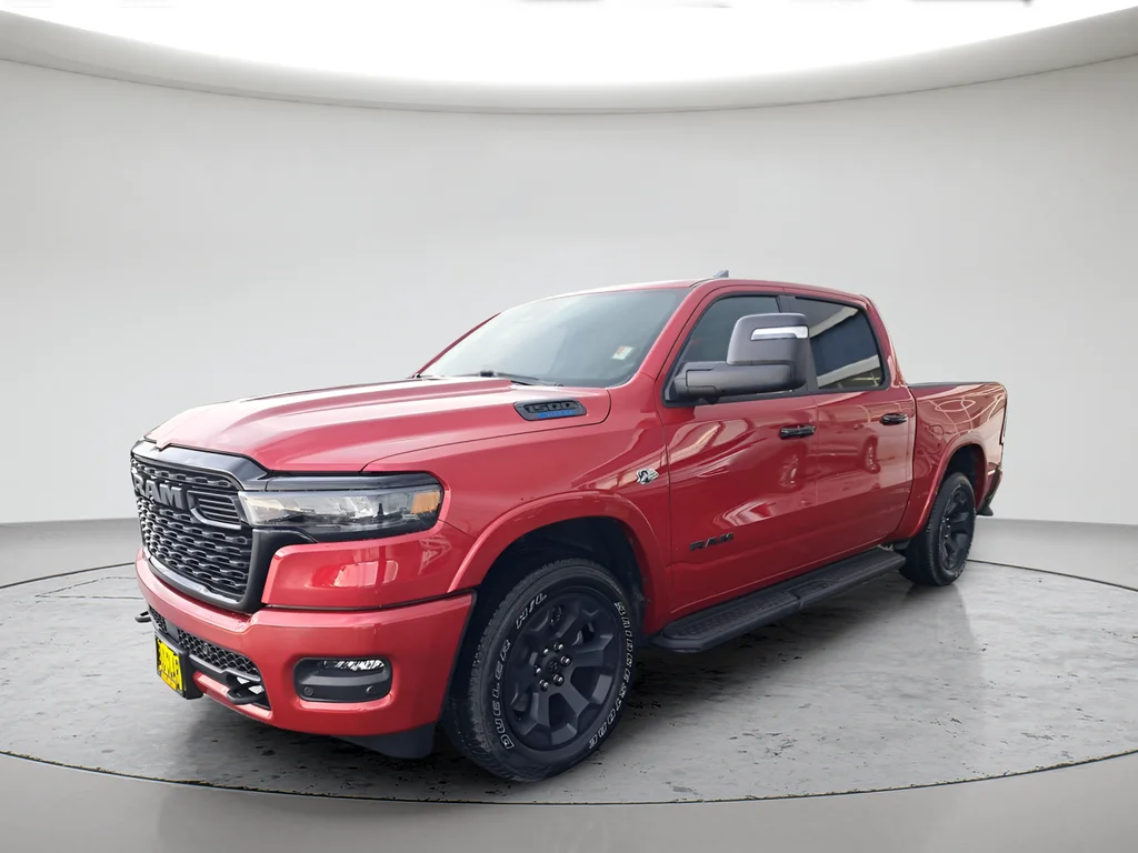 New 2026 Molten Red Pearl-Coat Exterior Paint RAM Big Horn/Lone Star image 1
