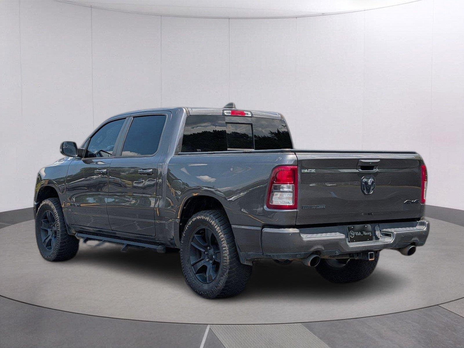 Used 2021 Granite Crystal Metallic Clearcoat Ram Big Horn image 3