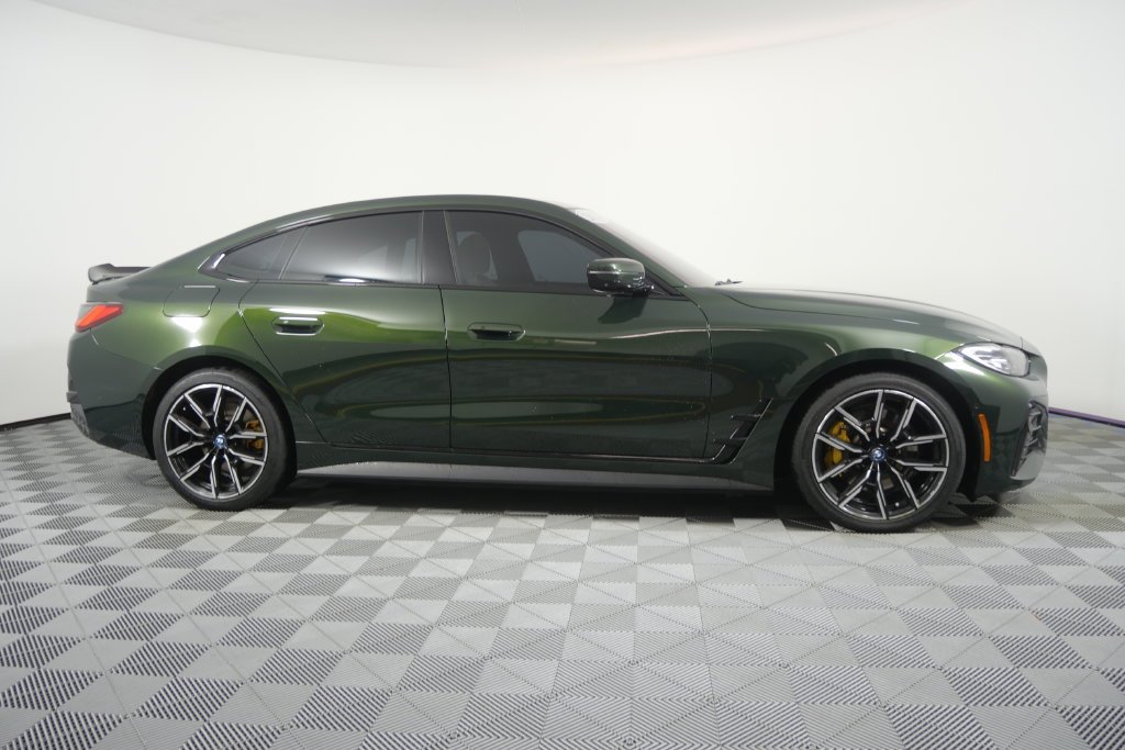 Certified Used 2024 Green Metallic BMW eDrive40 image 3